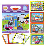 Libro da disegno sull'acqua Libro da colorare Doodle e tavolo da disegno per pittura con penna magica per giocattoli per bambini Regalo di compleanno
