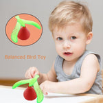 10 pezzi giocattolo divertente per bambini in plastica mini fai da te magico bilanciamento uccello regalo per bambini, consegna colore casuale, Magic Balancing Bird