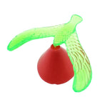 10 pezzi giocattolo divertente per bambini in plastica mini fai da te magico bilanciamento uccello regalo per bambini, consegna colore casuale, Magic Balancing Bird