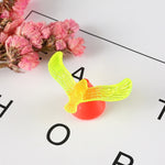 10 pezzi giocattolo divertente per bambini in plastica mini fai da te magico bilanciamento uccello regalo per bambini, consegna colore casuale, Magic Balancing Bird
