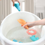 Giochi all'aperto Giochi con l'acqua Sabbia Strumento in materiale morbido siliconico I bambini giocano con il set WaterToy, 5 in 1, 7 in 1, 9 in 1, 14 in 1, 17 in 1