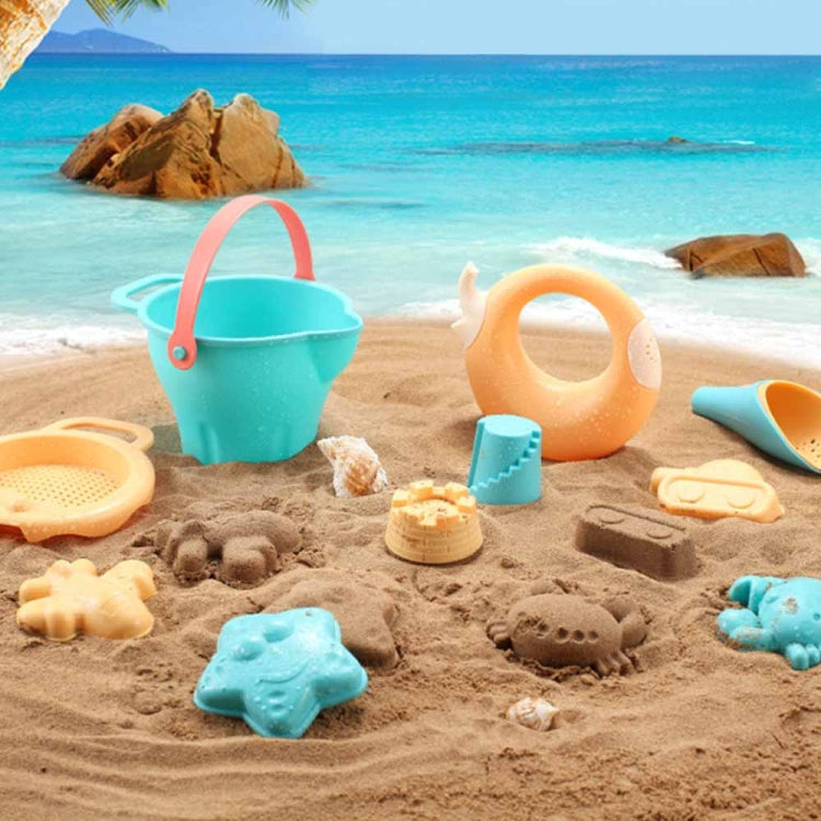 Giochi all'aperto Giochi con l'acqua Sabbia Strumento in materiale morbido siliconico I bambini giocano con il set WaterToy, 5 in 1, 7 in 1, 9 in 1, 14 in 1, 17 in 1