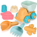 Giochi all'aperto Giochi con l'acqua Sabbia Strumento in materiale morbido siliconico I bambini giocano con il set WaterToy, 5 in 1, 7 in 1, 9 in 1, 14 in 1, 17 in 1