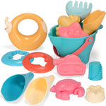 Giochi all'aperto Giochi con l'acqua Sabbia Strumento in materiale morbido siliconico I bambini giocano con il set WaterToy, 5 in 1, 7 in 1, 9 in 1, 14 in 1, 17 in 1