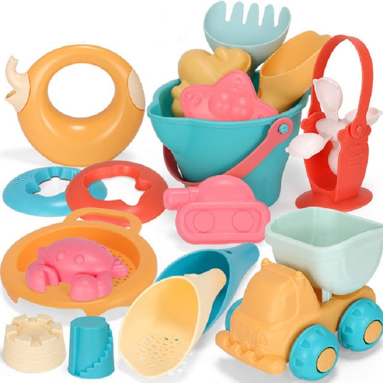 Giochi all'aperto Giochi con l'acqua Sabbia Strumento in materiale morbido siliconico I bambini giocano con il set WaterToy, 5 in 1, 7 in 1, 9 in 1, 14 in 1, 17 in 1
