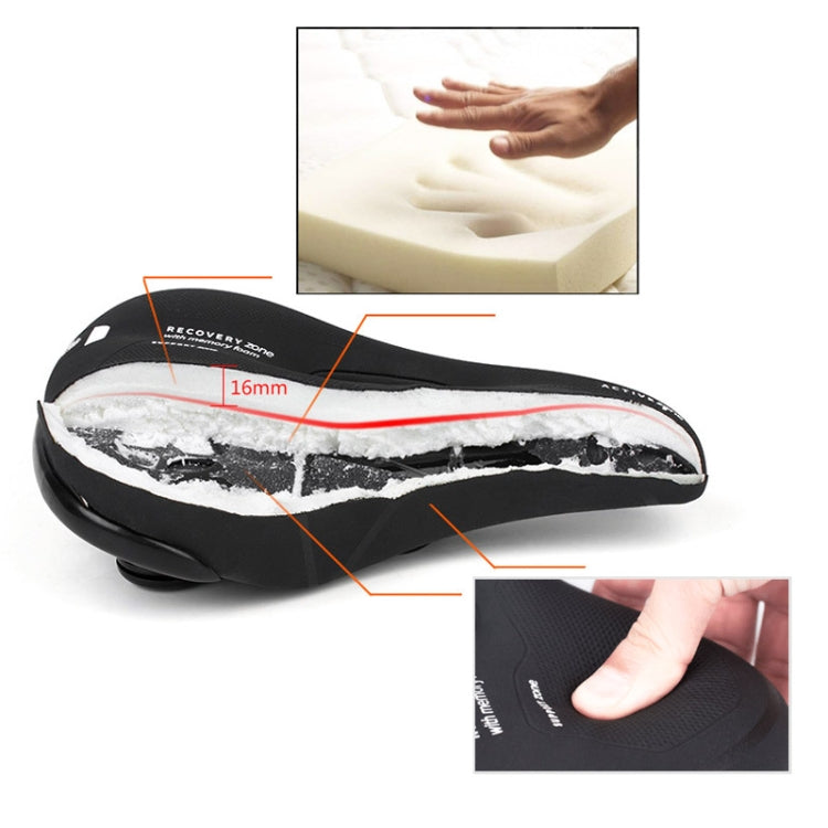 Cuscino del sedile per bicicletta PROMEND, comoda sella per mountain bike spessa e cava, SD-592