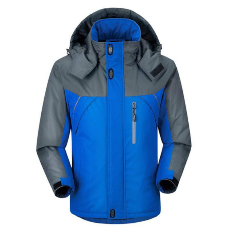 Piumini invernali da uomo in pile spesso impermeabile, L, XL, XXL, XXXL, XXXXL, XXXXXL