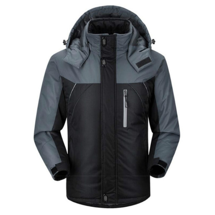 Piumini invernali da uomo in pile spesso impermeabile, L, XL, XXL, XXXL, XXXXL, XXXXXL