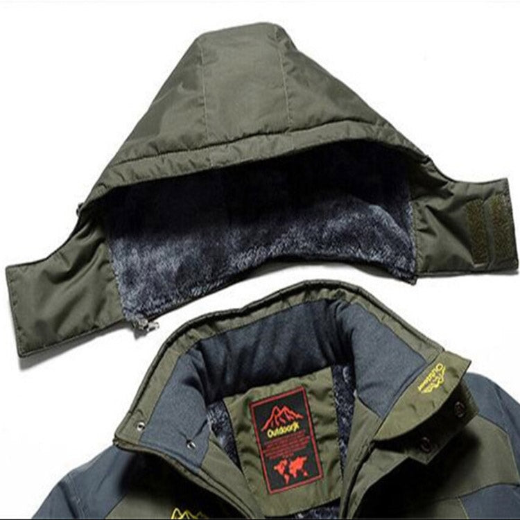 Giacche militari in pile invernale da uomo capispalla impermeabile antivento Parka giacca a vento cappotto caldo, XL, XXL, XXXL, XXXXL, XXXXXL, XXXXXXL