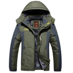 Giacche militari in pile invernale da uomo capispalla impermeabile antivento Parka giacca a vento cappotto caldo, XL, XXL, XXXL, XXXXL, XXXXXL, XXXXXXL
