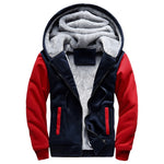 Parka invernale da uomo più cappotti antivento caldi in velluto, giacche con cappuccio di grandi dimensioni, M, L, XL, XXL, XXXL, 4XL