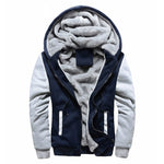 Parka invernale da uomo più cappotti antivento caldi in velluto, giacche con cappuccio di grandi dimensioni, 5XL
