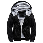 Parka invernale da uomo più cappotti antivento caldi in velluto, giacche con cappuccio di grandi dimensioni, 5XL