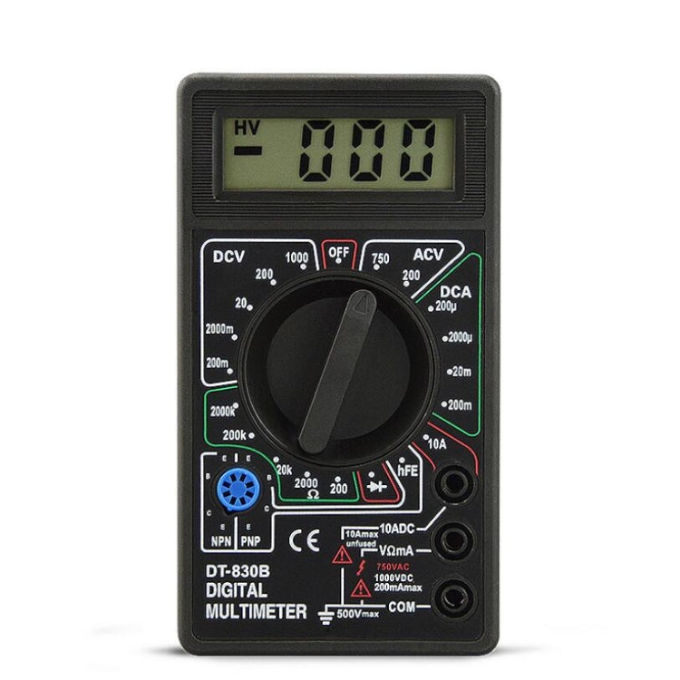 Mini multimetro digitale DT830B con display LCD