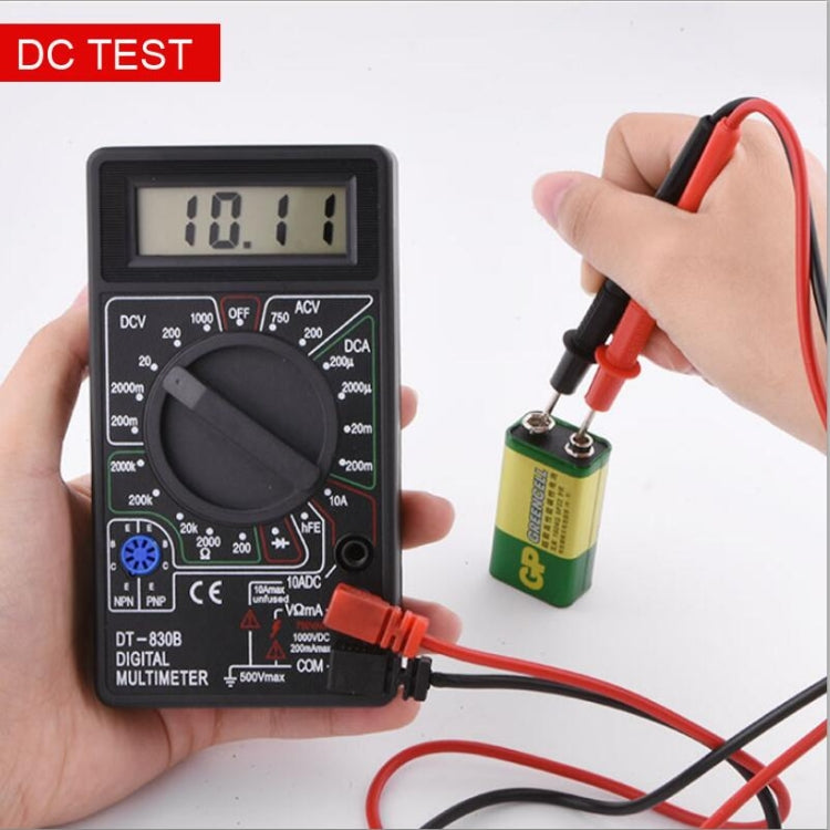 Mini multimetro digitale DT830B con display LCD