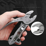 Combinazione di strumenti chiave multifunzionale per pinze multifunzionali da campeggio all'aperto, Camping Pliers