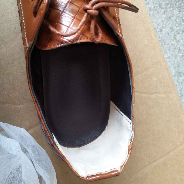 Scarpe eleganti da uomo d'affari Scarpe in pelle di coccodrillo Scarpe casual Brock con strisce a punta, 38, 39, 40, 41, 42, 43