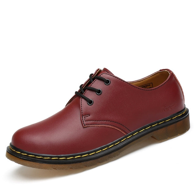 Stivali Martin in pelle di gamberetto, scarpe casual per uomo e donna, 37, 38, 39, 40, 41, 42, 43, 44