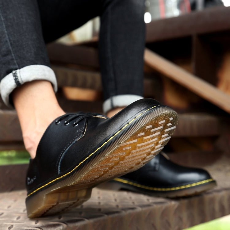 Stivali Martin in pelle di gamberetto, scarpe casual per uomo e donna, 45, 46