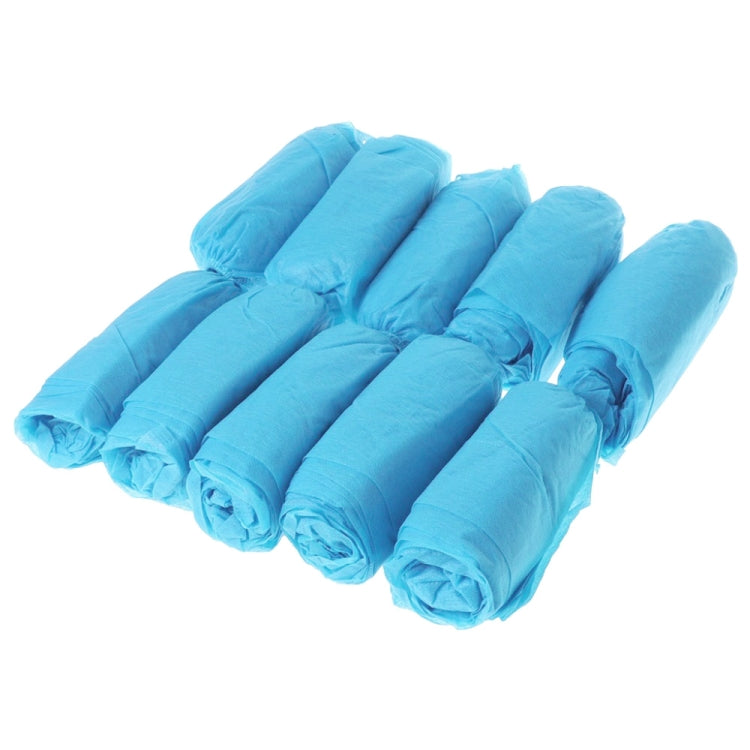 Copriscarpe monouso da 100 pezzi Copriscarpe in tessuto non tessuto per la pulizia degli interni, Non-Woven Fabric Overshoes