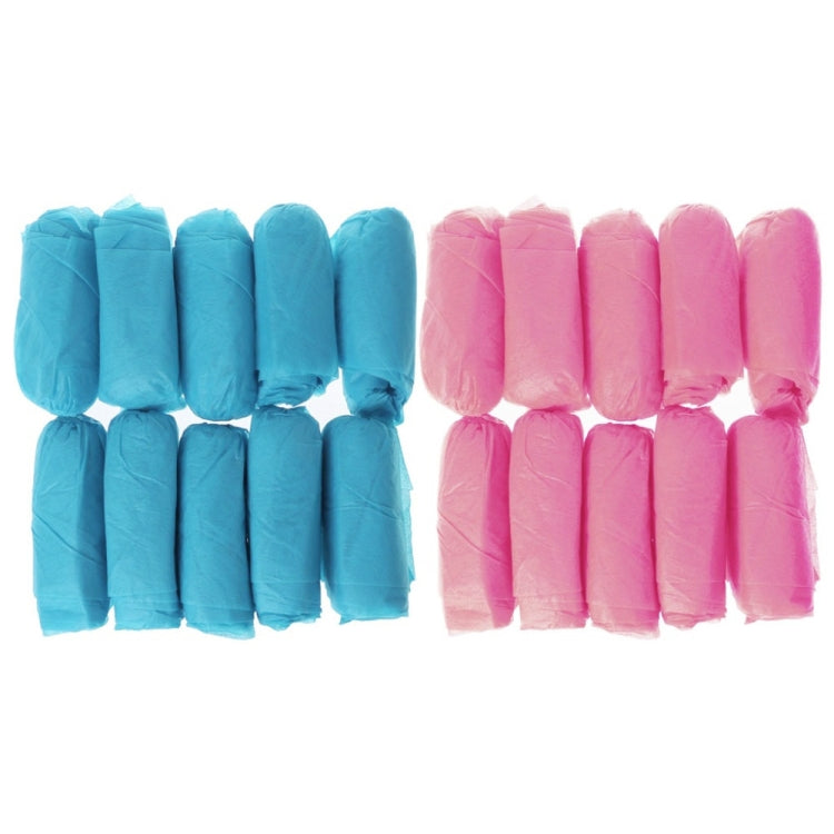 Copriscarpe monouso da 100 pezzi Copriscarpe in tessuto non tessuto per la pulizia degli interni, Non-Woven Fabric Overshoes
