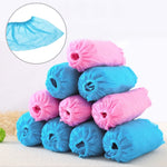 Copriscarpe monouso da 100 pezzi Copriscarpe in tessuto non tessuto per la pulizia degli interni, Non-Woven Fabric Overshoes