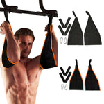 Cintura per l'allenamento dei muscoli addominali domestici Dispositivo per l'allenamento addominale Attrezzatura per l'allenamento pull-up, Pull-up Training Equipment(Orange Black), Pull-up Training Equipment(Red Black)                                 ...