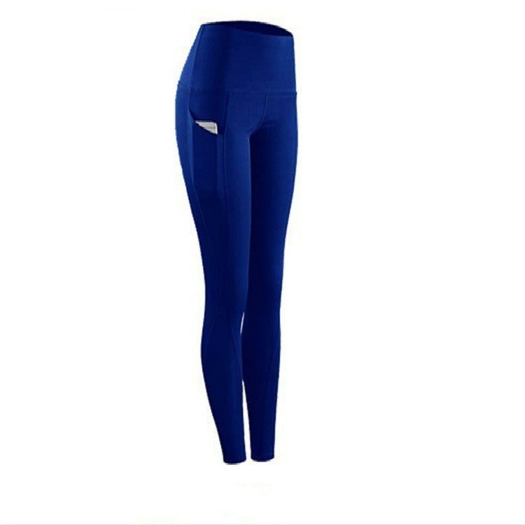 Leggings sportivi slim attillati da donna a vita alta sui fianchi, S, M, L, XL