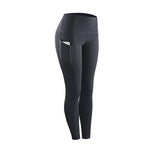 Leggings sportivi slim attillati da donna a vita alta sui fianchi, S, M, L, XL