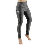 Leggings sportivi slim attillati da donna a vita alta sui fianchi, S, M, L, XL