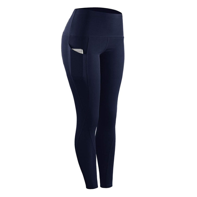 Leggings sportivi slim attillati da donna a vita alta sui fianchi, S, M, L, XL