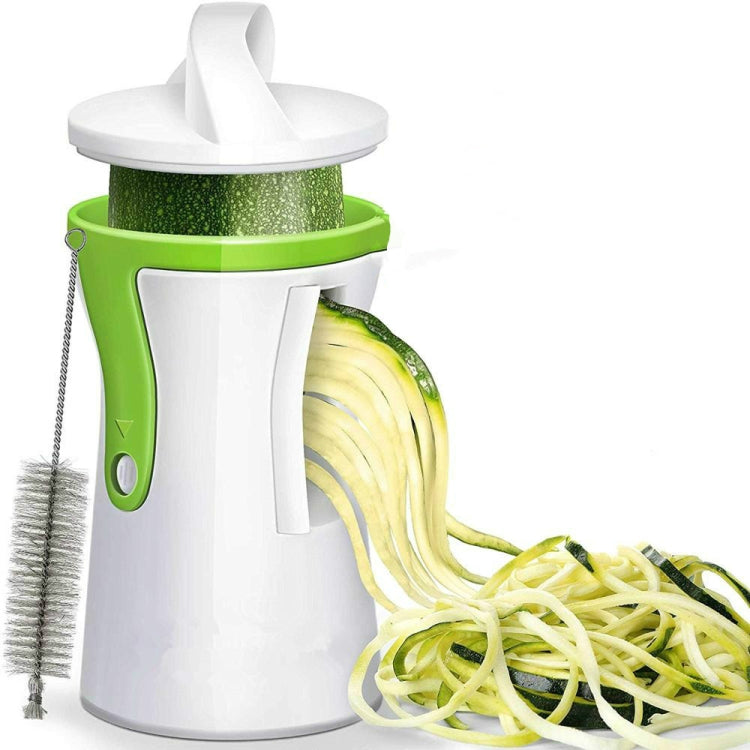 Tergicristallo rotante da taglio con imbuto a spirale multifunzione da cucina, Rotating Cutting Grater