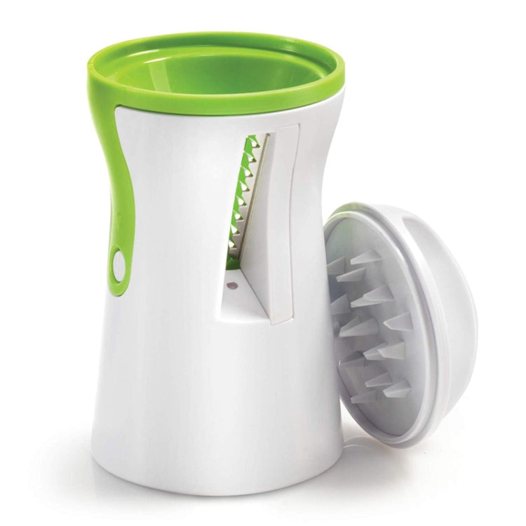 Tergicristallo rotante da taglio con imbuto a spirale multifunzione da cucina, Rotating Cutting Grater