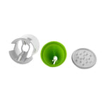 Tergicristallo rotante da taglio con imbuto a spirale multifunzione da cucina, Rotating Cutting Grater