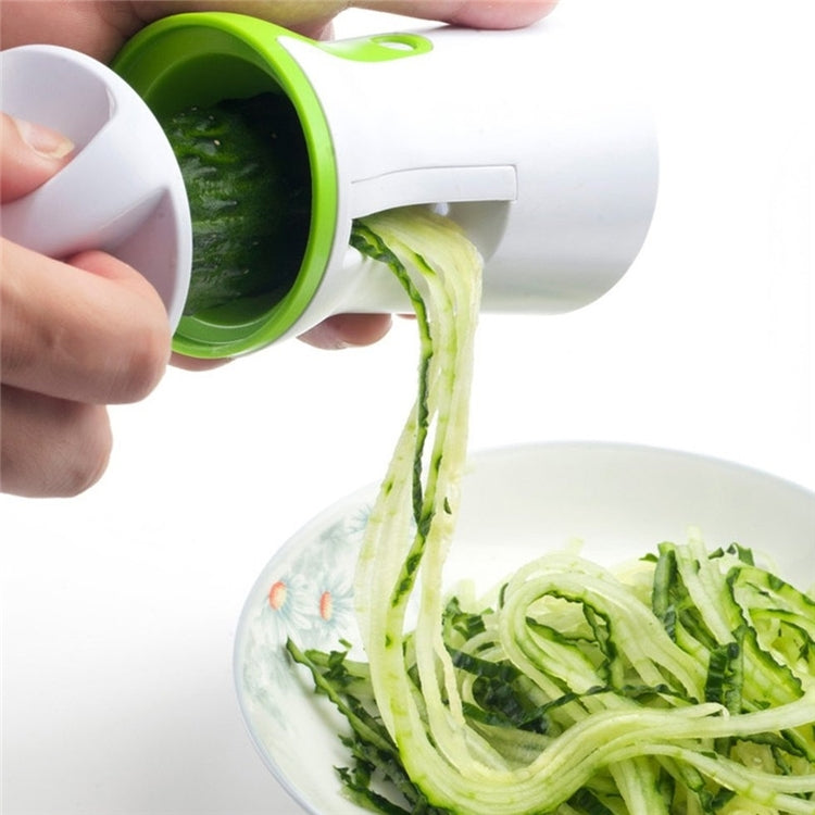 Tergicristallo rotante da taglio con imbuto a spirale multifunzione da cucina, Rotating Cutting Grater