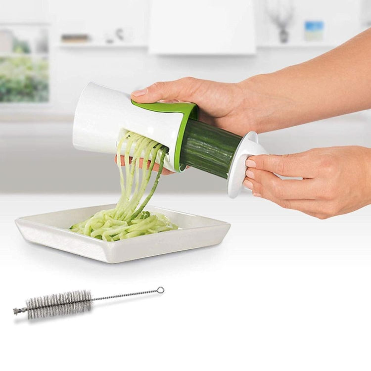 Tergicristallo rotante da taglio con imbuto a spirale multifunzione da cucina, Rotating Cutting Grater