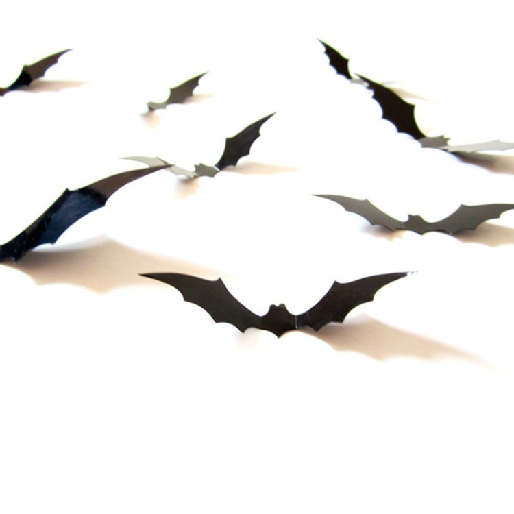10 set di adesivi murali stereo di Halloween Adesivi per pipistrelli di simulazione
