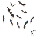 10 set di adesivi murali stereo di Halloween Adesivi per pipistrelli di simulazione