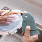 Gadget da cucina con raschietto morbido a forma di pinguino da 4 pezzi