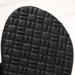 Pantofole con zeppa con paillettes e infradito, 36, 37, 38, 39