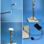Lampada da tavolo piccola creativa fai-da-te Tecnologia Piccola produzione Studenti della scuola primaria Manuale Esperimento di scienza dei materiali, DIY Small Table Lamp