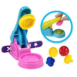 Strumento per argilla colorata 3D Macchina per noodle di fango di argilla Stampo per fango colorato Giocattoli fatti a mano per bambini, 3D Color Clay Handmade Toys