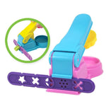 Strumento per argilla colorata 3D Macchina per noodle di fango di argilla Stampo per fango colorato Giocattoli fatti a mano per bambini, 3D Color Clay Handmade Toys