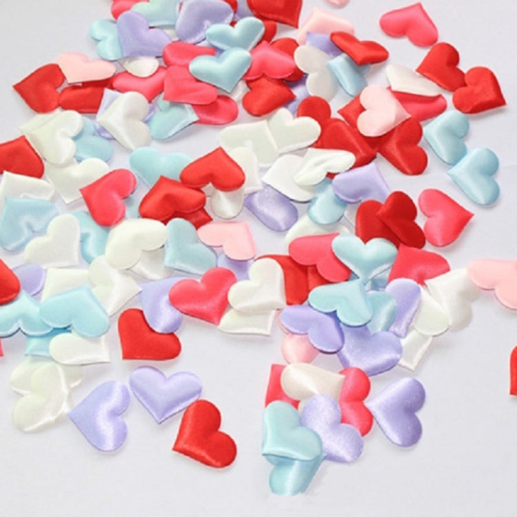 100 pezzi/pacco 3,5 cm forniture per matrimoni amore lancio a mano fiore decorazione della stanza delle nozze simulazione petali finti