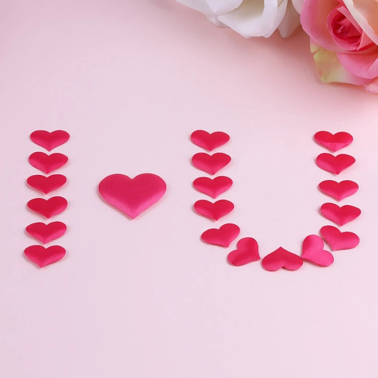 100 pezzi/pacco 3,5 cm forniture per matrimoni amore lancio a mano fiore decorazione della stanza delle nozze simulazione petali finti