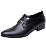 Scarpe eleganti da uomo in pelle sintetica punta 38-48