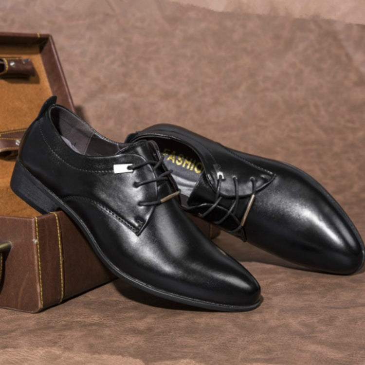 Scarpe eleganti da uomo in pelle sintetica punta 38-48