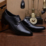Scarpe eleganti da uomo in pelle sintetica punta 38-48