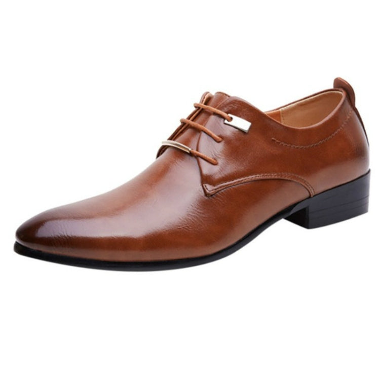 Scarpe eleganti da uomo in pelle sintetica punta 38-48