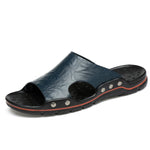 Scarpe da spiaggia casual da uomo Pantofole Sandali da indossare in microfibra, 37, 38, 39, 40, 41, 42, 43, 44